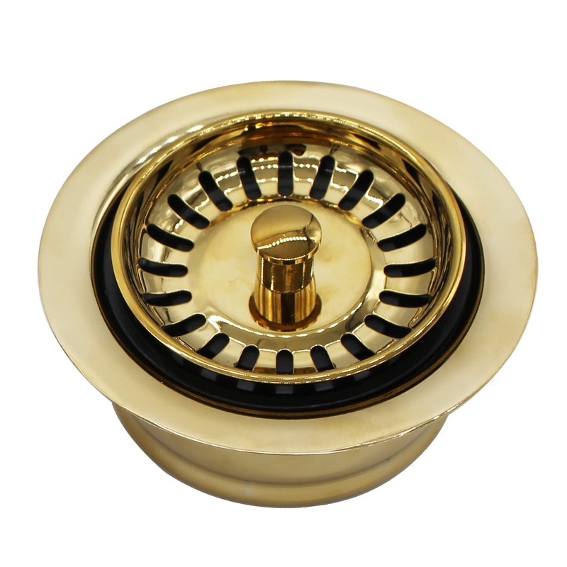 Westbrass D2089SEV-01 3-1/2" Kitchen Sink Waste Disposal Drain Flange and