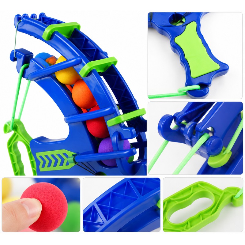 Kids Slingshot Ball Launcher Set with Target – Fun Throwing