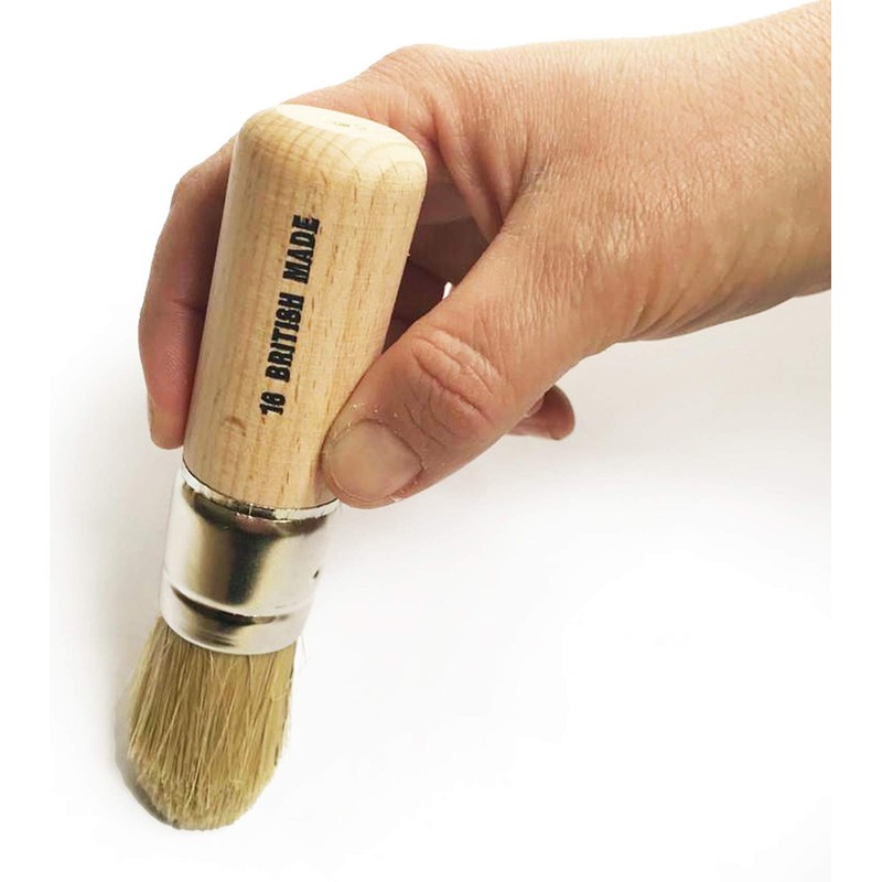 Dovetails Vintage 3 X Stencil Brush SET Sizes 8/16 /