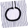 Ipetboom 2pcs Hairdressing Cape Stripe Design Cloth for Hair Cutting