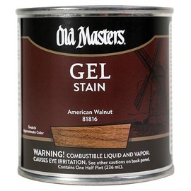 Old Masters 182299 1/2 Pint American Walnut Gel Stain Classics