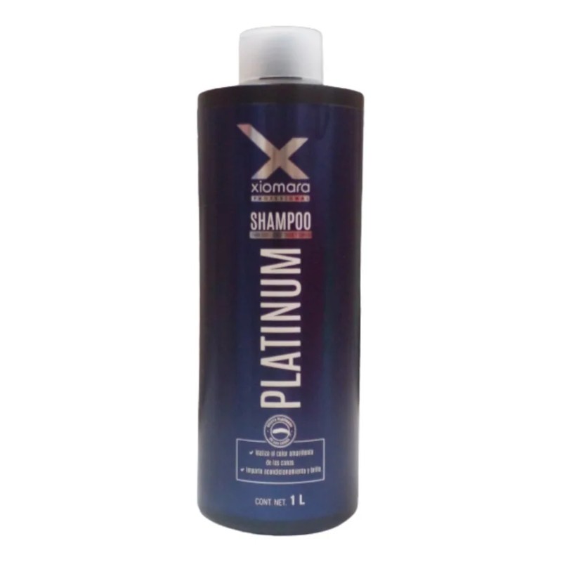 Shampoo Matizador De Canas Profesional Xiomara 1 Lt