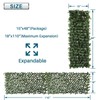 Coarbor 4 Packs Artificial Leaf Ivy Expandable Privacy Fence Screen