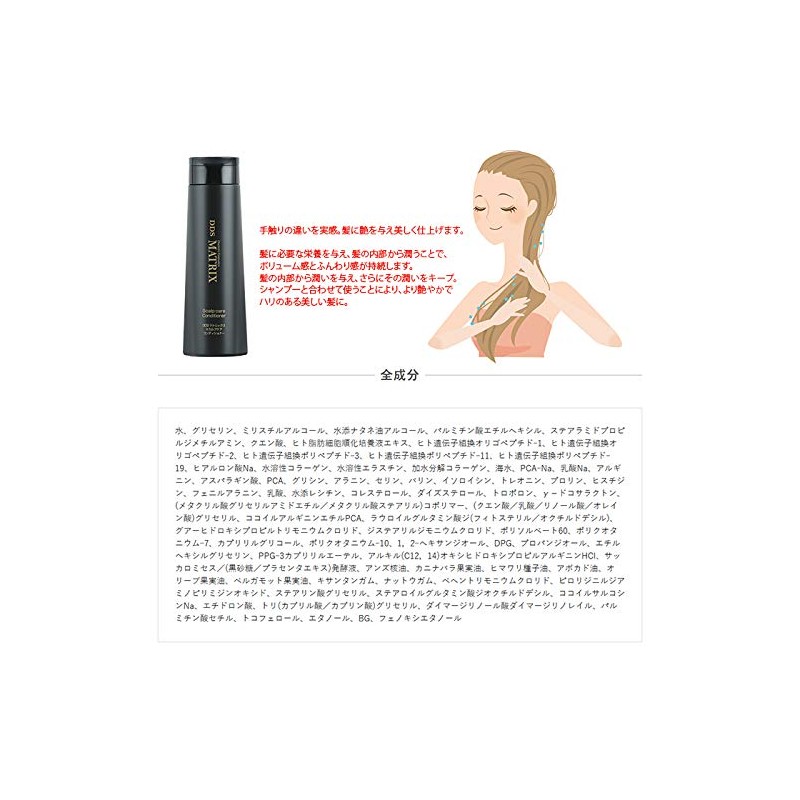 DDS MATRIX itec [Conditioner, 8.5 fl oz (250 ml), Scalp,