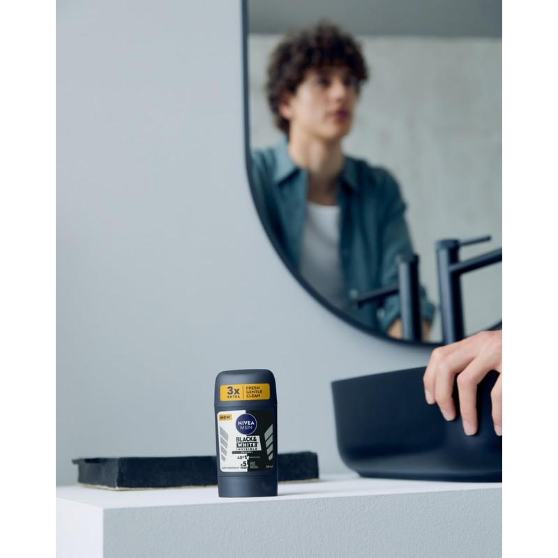 Nivea Antiperspirant Pen Black & White Original, 50 ml