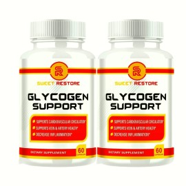 Sweet restore 2-Pack Sweet Restore Glycogen Support to Regulate Blood Pressure - 120 Capsules