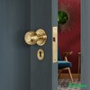EAI Satin Brass Sashlock - Fire Rated & CE Approved