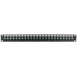 Networx® Coaxial Patch Panels (24 Port, F-Connector 3ghz)