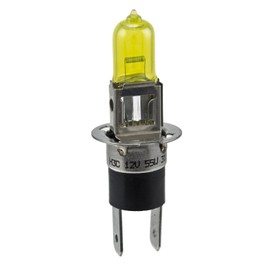 HELLA H71071342 Optilux XY Series H3C Xenon Yellow Halogen Bulbs, 12V, 55W 2 Pack