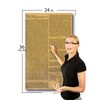 US Constitution American Founding Bill of Rights LAMINATED EXTRA LARGE