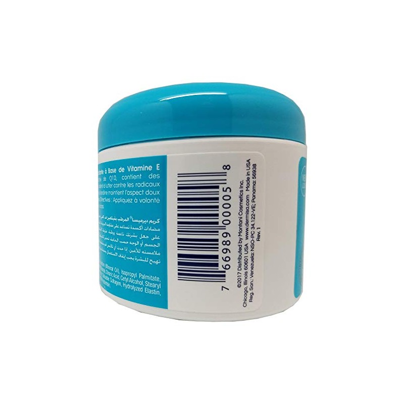 DERMISA CREMA HIDRATANTE CON VITAMINA E 114GR 2 PIEZAS