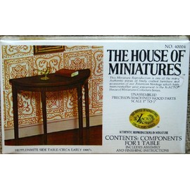The House of Miniatures Hepplewhite Side Table No. 40004
