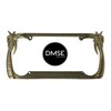 DMSE Palm Tree Beach Theme Universal Metal License Plate Frame
