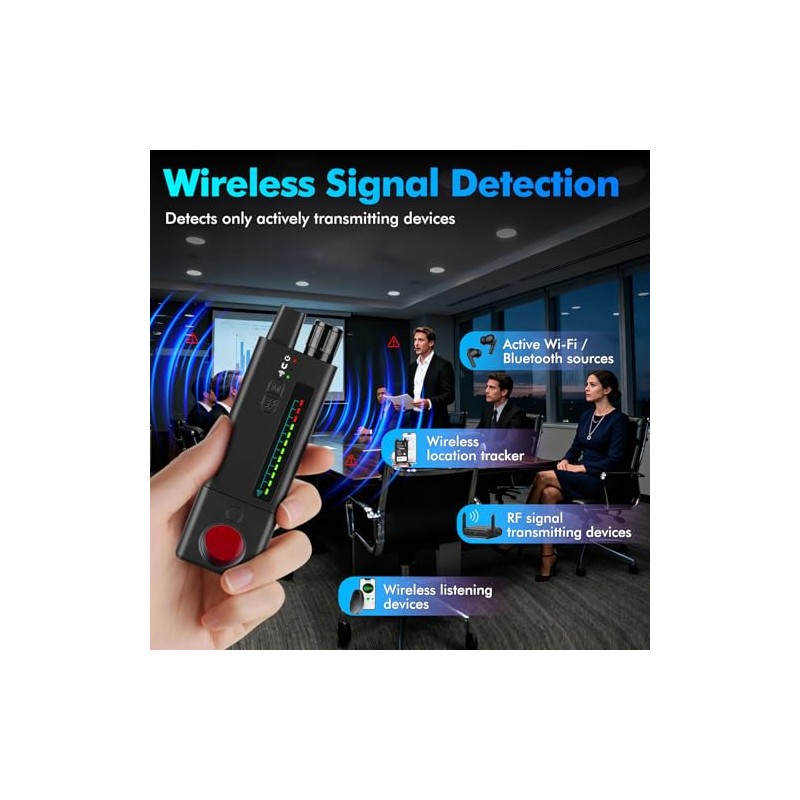 Detectores de cámaras Ocultas, buscador de Dispositivos de Escucha, Detector