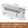 JUSTBOKU Card Box, Pocket Card, Storage Box, Card Storage, Trading