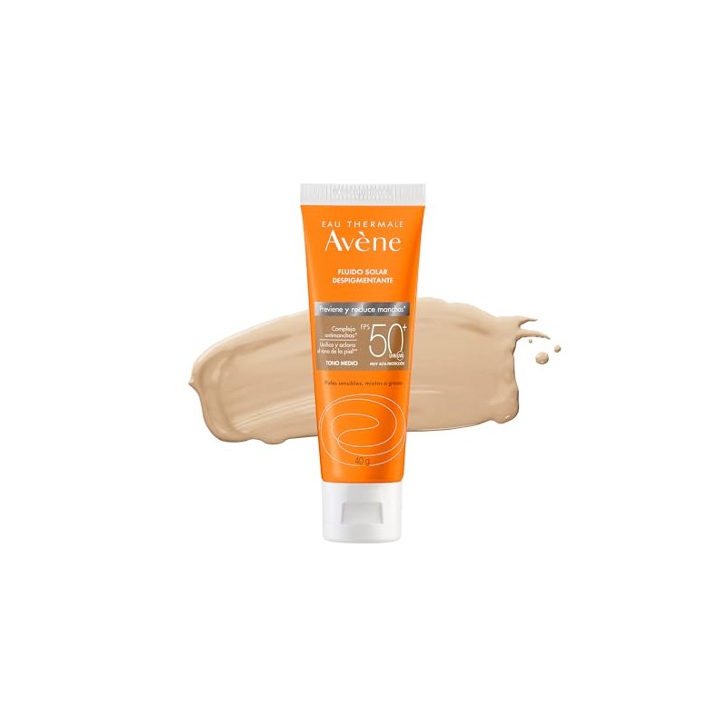 Avene Protector Solar Facial con Color FPS50+ Piel Mixta Tono