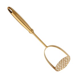Potato Masher, Stainless Steel Food Masher, Multifunctional Kitchen Mashed Cooking Tool for Avocado Potatoes Beans Vegetable Fruits