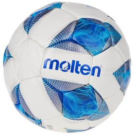 Molten 1710 Vantaggio Football | Superior Training Practice Ball | Extra Durable PU/PVC Cover For Multi-Surface Play | Size 5 - For Boys and Girls Aged 14 plus & Adults | Blue