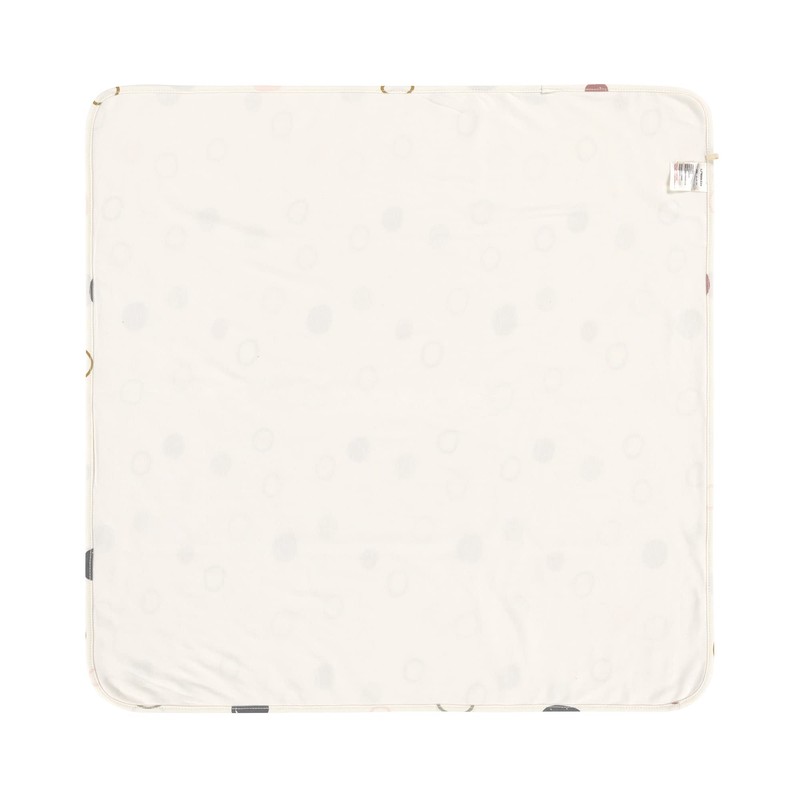 LÄSSIG Baby Cuddle Blanket GOTS Certified Soft Interlock Baby Blanket