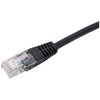 Pro Signal PSG03118 Cat5e RJ45 Ethernet Patch Lead, 0.2m Black