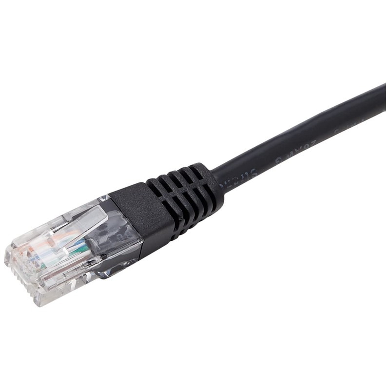 Pro Signal PSG03118 Cat5e RJ45 Ethernet Patch Lead, 0.2m Black