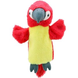 The Puppet Company - Animal Puppet Buddies - Parrot,25 x 22 x 12 centimeters