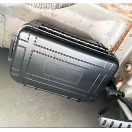 Unbranded Magnetic Secret Under Car Stash Box - Deep Stash Compartment 190lbs Pull Force