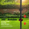 DYSHIPEN Metal Clamp-On Deck Hook for Bird Feeder,Accessory Hook for