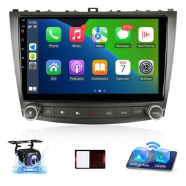 Leadfan Android Car Radio for Lexus IS250 IS300 IS350 2006-2012 Stereo with Wireless CarPlay Android Auto, 10.1 inch Touch Screen for Lexus Stereo in Dash GPS Navi Bluetooth FM WiFi SWC (2+32G)
