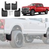 JTYZSM Mud Flaps for 2017-2024 Ford F-250/F-350 Super Duty Without