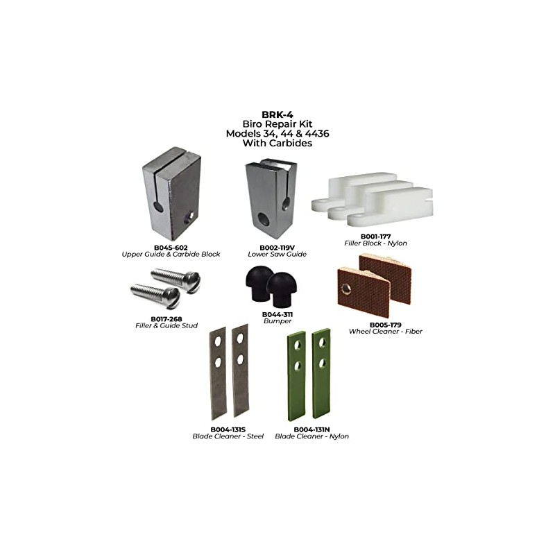NBSLA Saw Repair Kit For Biro Saws 34, 44, 4436