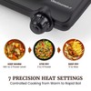 Elite Gourmet Electric Burner, 1000W Cast Iron Hot Plate, 7