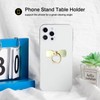 [2 Pack] Sparkling Bowtie Ultra-thin Cell Phone Ring Holder Stand,360