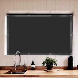 SHERY 100% Blackout Curtains for Roof Window Thermal Insulated Blackout Window Blinds with Suction Cups for Skylight Blackout Curtains Window Cover for Bedroom