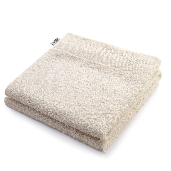 AmeliaHome Guest Towel Ecru 30 x 50 cm 100% Cotton
