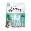 Archer Jerky Mini Turkey Jerky Sticks - All Natural Turkey