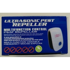Pest Reject Electronic Pest Reject Control Ultrasonic Repeller Home Bug Rat Spider Roaches