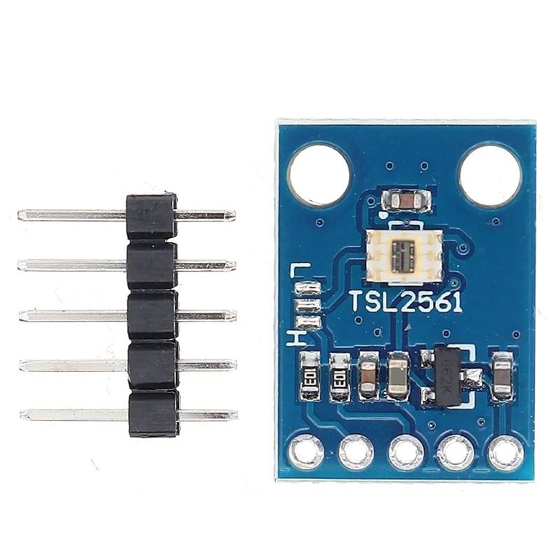 TECNOIOT 5pcs GY-2561 TSL2561 Brightness Sensor Breakout Infrared Light Sensor