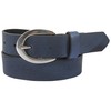 fashionchimp Basic Women's Belt Made of 100% Genuine Leather, Shiny