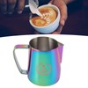 Frothing Pitcher 304 Stainless Steel Pull Flower Cup Coffee Milk