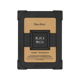 John's Blend Trunk Fragrance Air Freshener Stand Type 175g - Black Musk