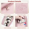 DORMIYA Travel Makeup Bag for Women, Large Capacity Cosmetic Organizer,
