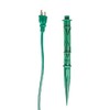 VOLT 120V Outdoor Power Stake with Timer, 6 Grounded Outlets
