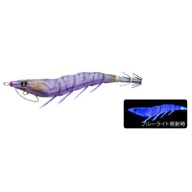 Duel A1749-RISE Egi EZ-Q Cast Squid Jig, Real White Squid (Shrimp), Potato Feet, #3.5, 0.6 oz (17 g)