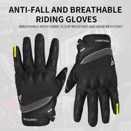 BSDDP Motorcycle Riding Gloves Anti-slip Off-road Four Seasons Outdoor Mountaineering Touch Screen Gloves