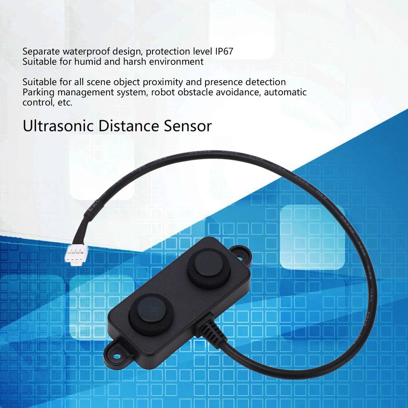 Ultrasonic Distance Sensor DC 3.3V to 5V Waterproof Ultrasonic Sensor