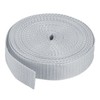 MECCANIXITY Lightweight Polypropylene Webbing Strap 1" 10 Yards Silver Grey
