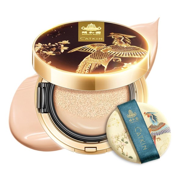 CATKIN CATKIN Phoenix Cushion Foundation Buildable Coverage Anti-Aging Makeup, Sheer