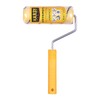 HARDY WORKING TOOLS A0180-531000 Painter Set, Polyester Paint Roller and Paint Roller, Pile Height 13 mm, Length 18 cm, Diameter 48 mm, Black/Yellow