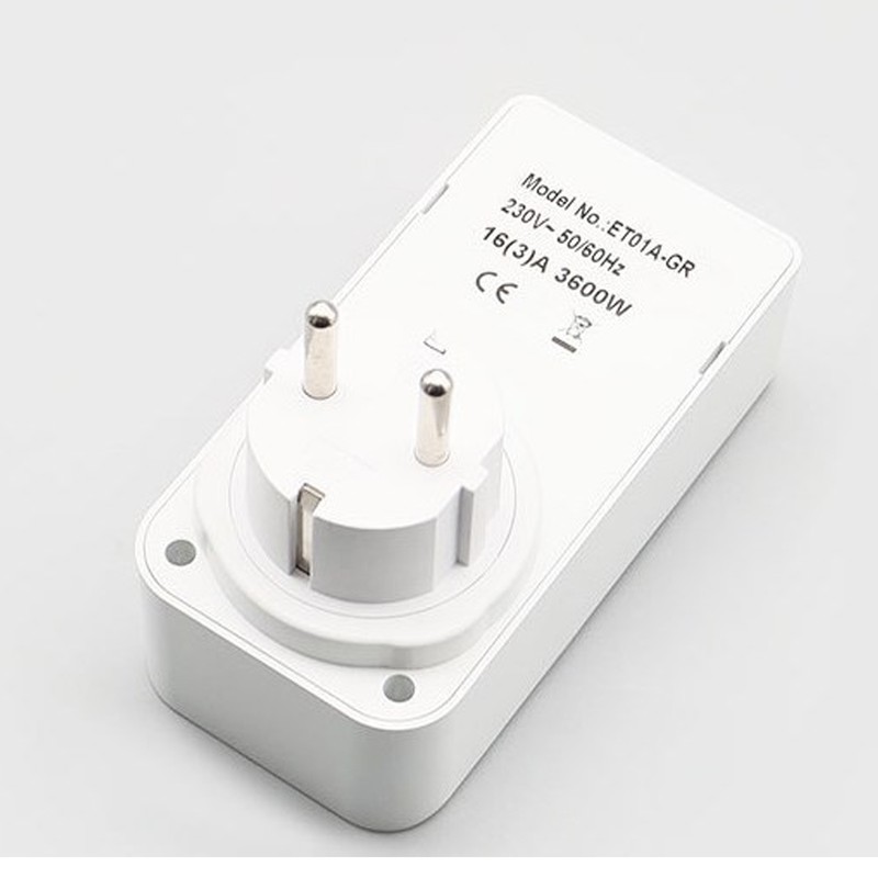 Timer Outlet Electric 24 Hour Indoor Plug in Outlet Timer